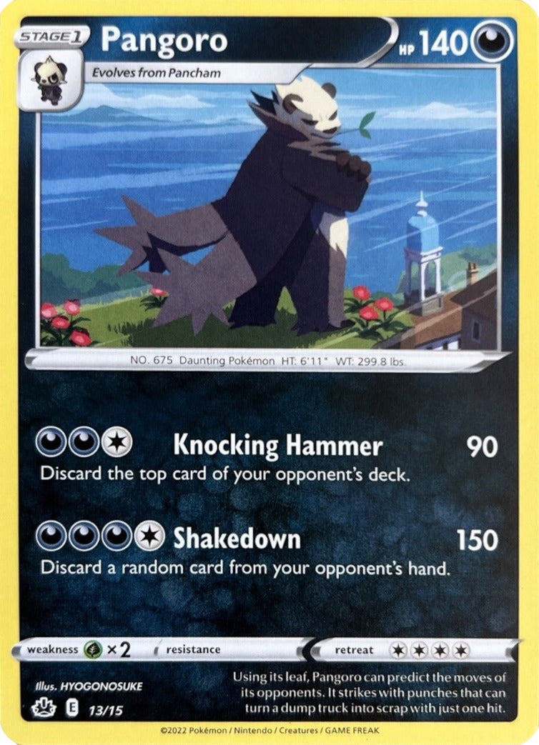 Pangoro (13/15) [McDonald's Promos: Match Battle] | The Time Vault CA