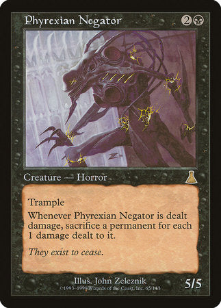 Phyrexian Negator [Urza's Destiny] | The Time Vault CA