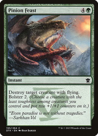 Pinion Feast [Dragons of Tarkir] | The Time Vault CA
