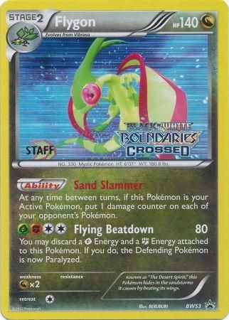 Flygon (BW53) (Staff Prerelease Promo) [Black & White: Black Star Promos] | The Time Vault CA