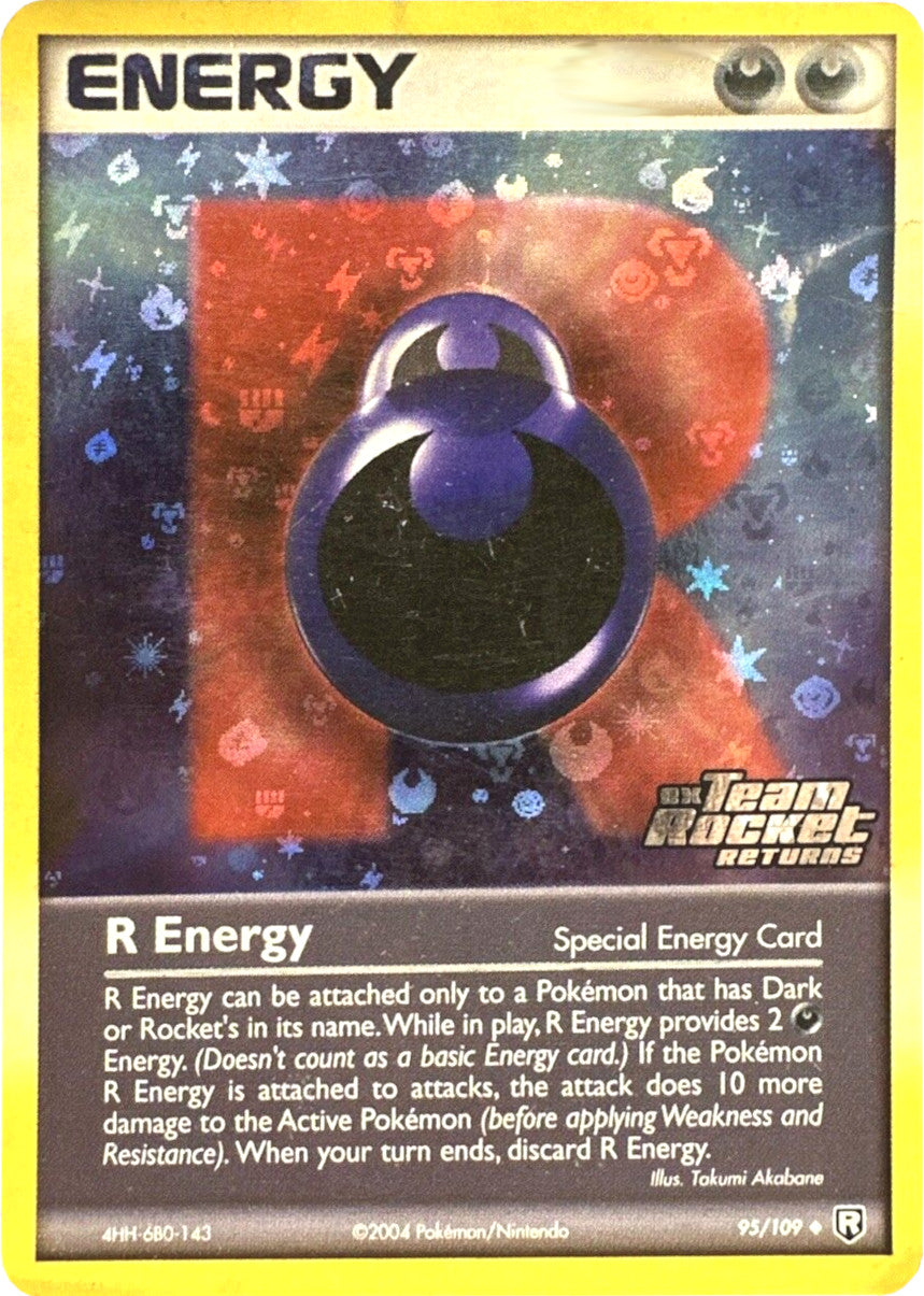 R Energy (95/109) (Stamped) [EX: Team Rocket Returns] | The Time Vault CA
