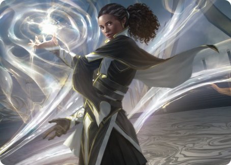 Clever Lumimancer Art Card [Strixhaven: School of Mages Art Series] | The Time Vault CA