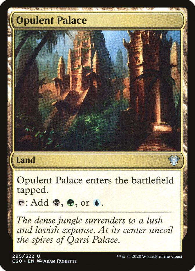 Opulent Palace [Commander 2020] | The Time Vault CA