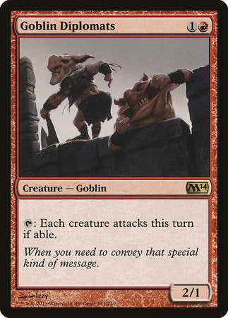 Goblin Diplomats [Magic 2014] | The Time Vault CA