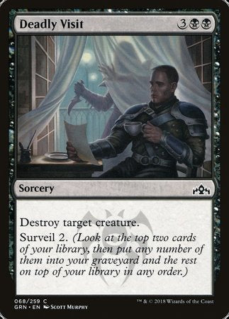 Deadly Visit [Guilds of Ravnica] | The Time Vault CA