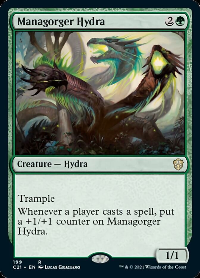 Managorger Hydra [Commander 2021] | The Time Vault CA