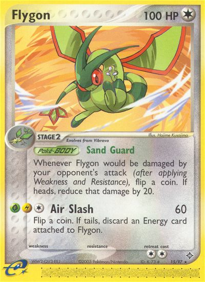 Flygon (15/97) [EX: Dragon] | The Time Vault CA