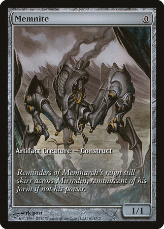Memnite [Scars of Mirrodin Promos] | The Time Vault CA