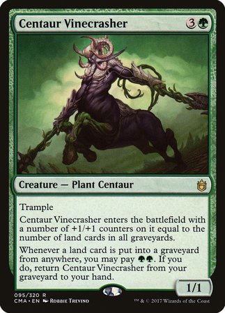 Centaur Vinecrasher [Commander Anthology] | The Time Vault CA