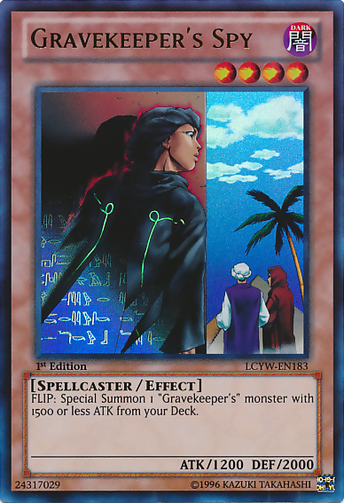 Gravekeeper's Spy [LCYW-EN183] Ultra Rare | The Time Vault CA