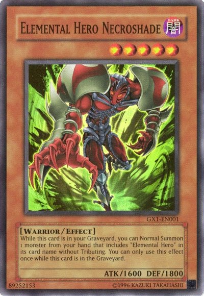 Elemental Hero Necroshade [GX1-EN001] Super Rare | The Time Vault CA