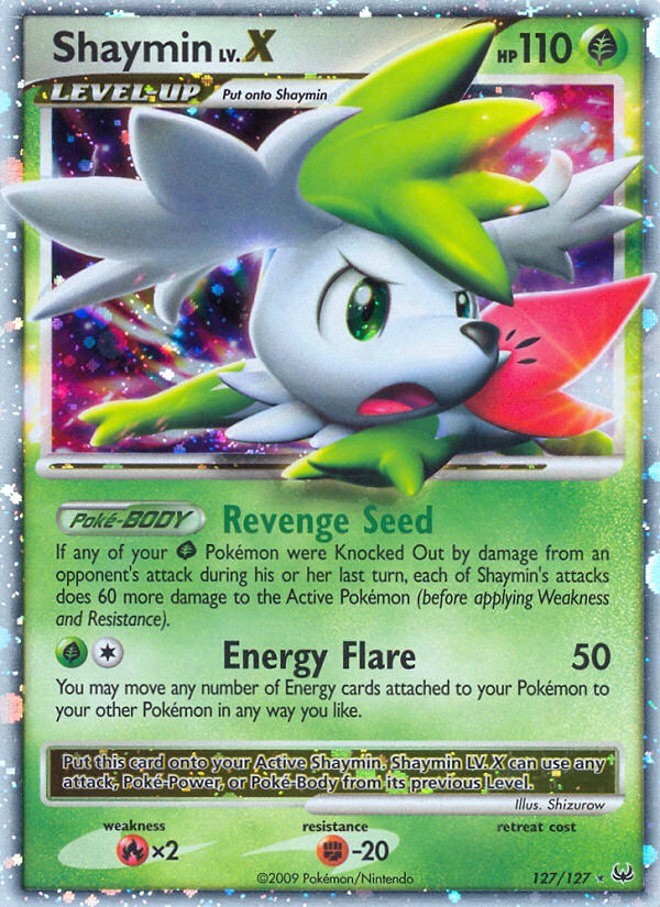 Shaymin LV.X (127/127) [Platinum: Base Set] | The Time Vault CA