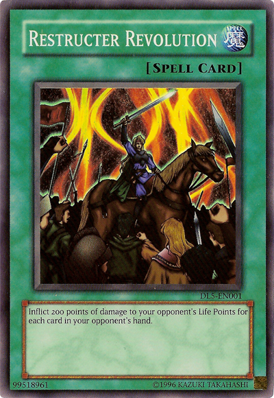 Restructer Revolution [DL5-EN001] Super Rare | The Time Vault CA