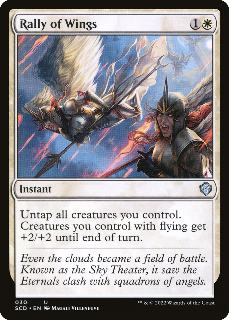 Rally of Wings [Starter Commander Decks] | The Time Vault CA