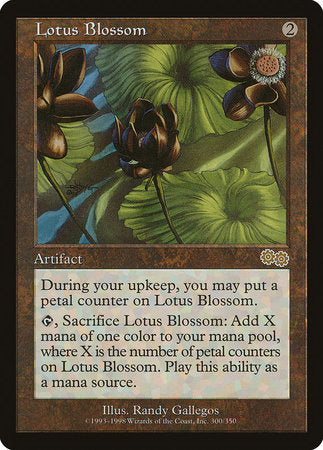 Lotus Blossom [Urza's Saga] | The Time Vault CA