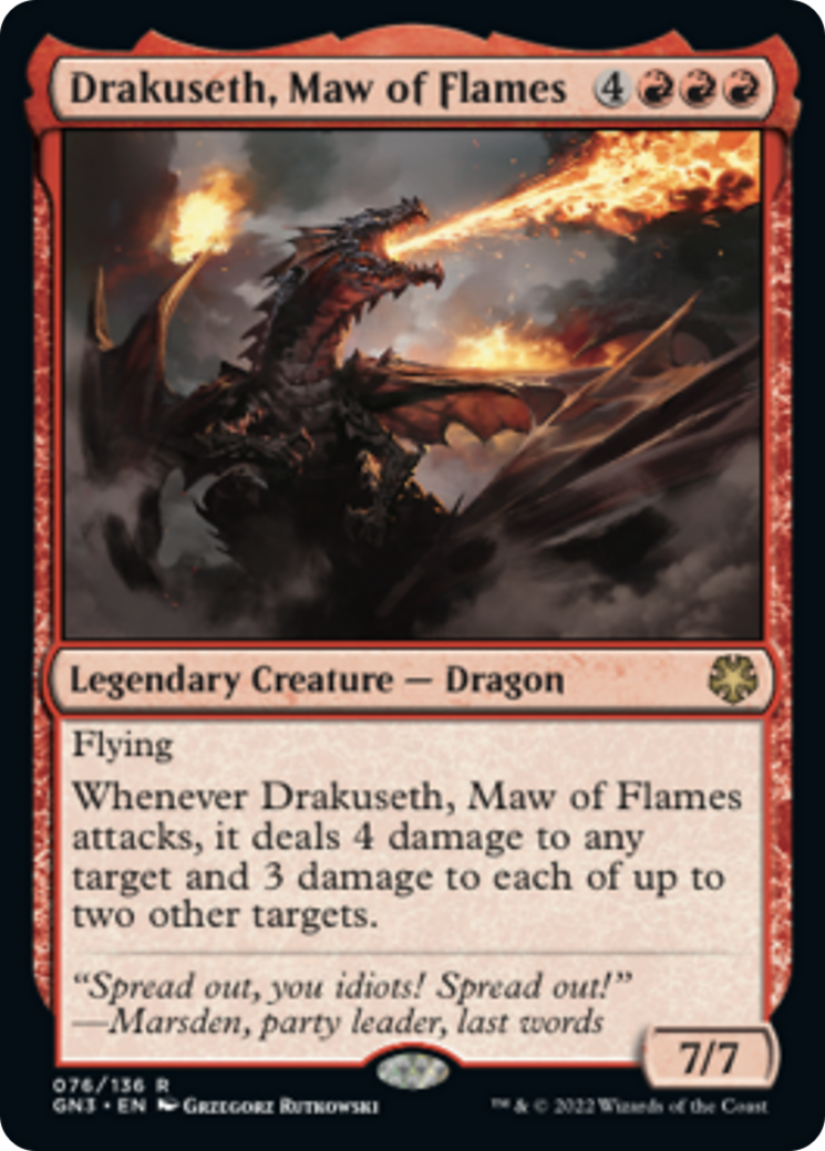 Drakuseth, Maw of Flames [Game Night: Free-for-All] | The Time Vault CA