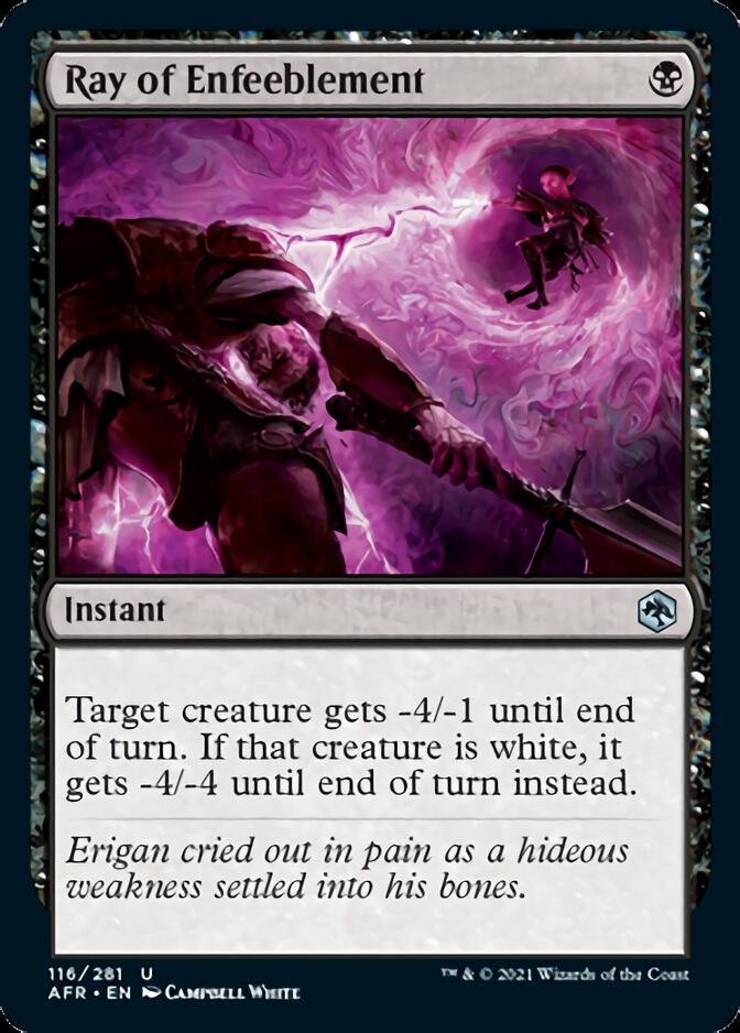 Ray of Enfeeblement [Dungeons & Dragons: Adventures in the Forgotten Realms] | The Time Vault CA