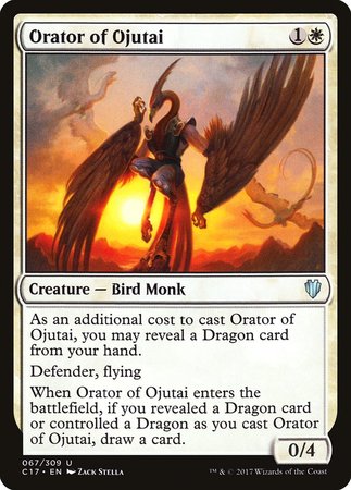 Orator of Ojutai [Commander 2017] | The Time Vault CA