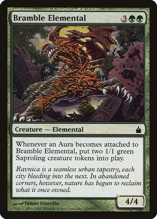 Bramble Elemental [Ravnica: City of Guilds] | The Time Vault CA