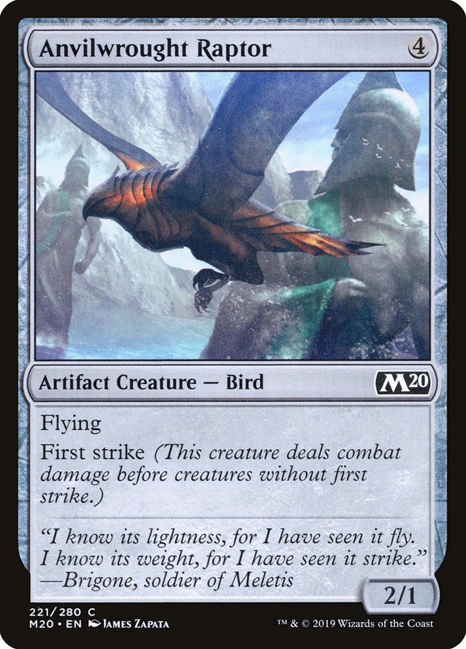 Anvilwrought Raptor [Core Set 2020] | The Time Vault CA