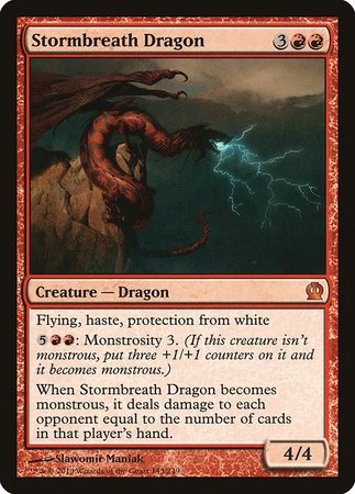 Stormbreath Dragon [Theros] | The Time Vault CA