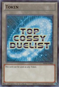 Top Ranked COSSY Duelist Token (Blue) [TKN4-EN005] Ultra Rare | The Time Vault CA