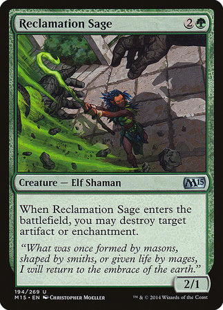 Reclamation Sage [Magic 2015] | The Time Vault CA