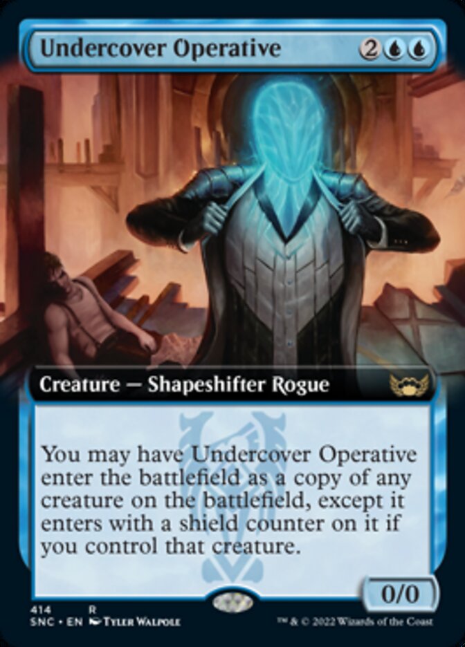 Undercover Operative (Extended Art) [Streets of New Capenna] | The Time Vault CA