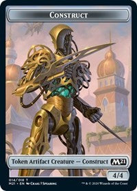 Construct // Goblin Wizard Double-sided Token [Core Set 2021 Tokens] | The Time Vault CA