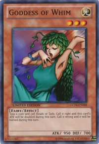 Goddess of Whim [GLD4-EN008] Common | The Time Vault CA