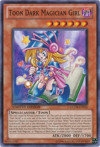 Toon Dark Magician Girl [GLD4-EN015] Common | The Time Vault CA