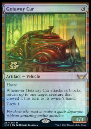 Getaway Car [Streets of New Capenna Prerelease Promos] | The Time Vault CA