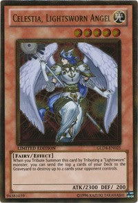 Celestia, Lightsworn Angel [GLD4-EN025] Gold Rare | The Time Vault CA