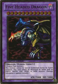 Five-Headed Dragon [GLD4-EN031] Gold Rare | The Time Vault CA
