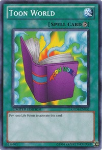 Toon World [GLD4-EN036] Common | The Time Vault CA