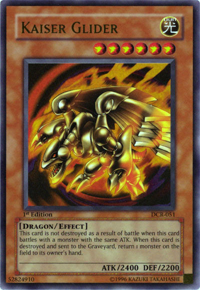 Kaiser Glider [DCR-051] Ultra Rare | The Time Vault CA