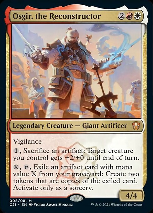 Osgir, the Reconstructor [Commander 2021] | The Time Vault CA