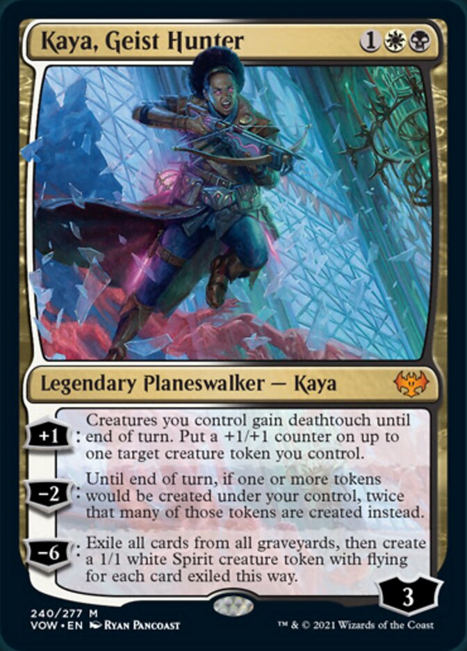 Kaya, Geist Hunter [Innistrad: Crimson Vow] | The Time Vault CA