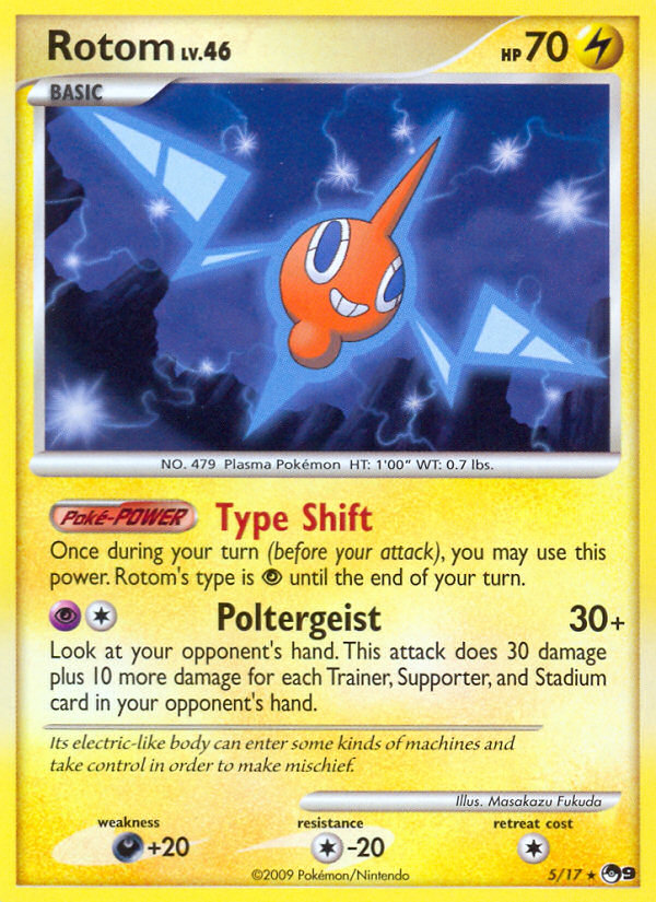 Rotom (5/17) [POP Series 9] | The Time Vault CA