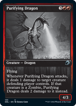 Purifying Dragon [Innistrad: Double Feature] | The Time Vault CA