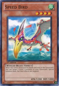 Speed Bird [YS11-EN008] Common | The Time Vault CA