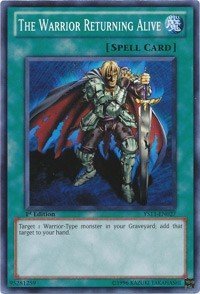 The Warrior Returning Alive [YS11-EN027] Common | The Time Vault CA