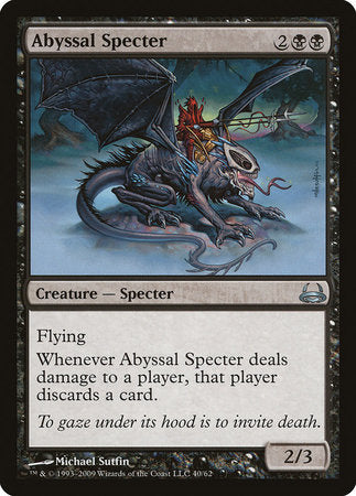 Abyssal Specter [Duel Decks: Divine vs. Demonic] | The Time Vault CA