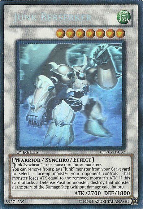 Junk Berserker [EXVC-EN037] Ghost Rare | The Time Vault CA