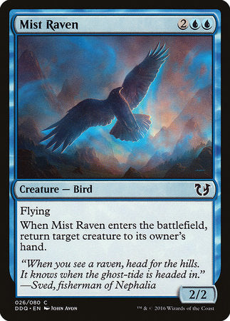 Mist Raven [Duel Decks: Blessed vs. Cursed] | The Time Vault CA