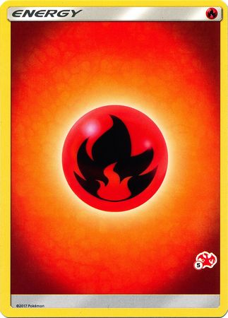 Fire Energy (Charizard Stamp #5) [Battle Academy 2020] | The Time Vault CA
