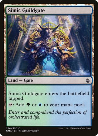 Simic Guildgate [Commander Anthology] | The Time Vault CA