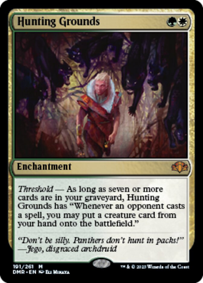 Hunting Grounds [Dominaria Remastered] | The Time Vault CA