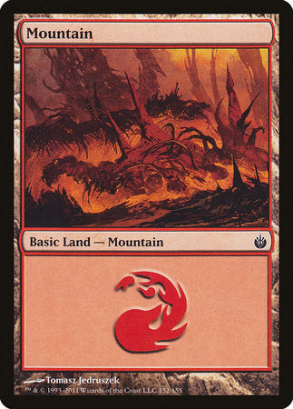 Mountain (152) [Mirrodin Besieged] | The Time Vault CA