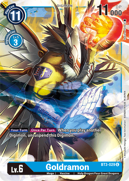Goldramon [BT3-029] [Release Special Booster Ver.1.5] | The Time Vault CA